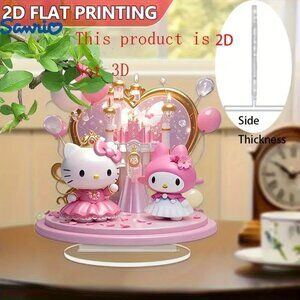 Sanrio Hello Kitty & My Melody Princess Castle 2D Acrylic Stand Display